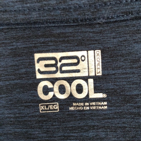 32 Degrees Cool Polo Shirt Size XL In Like New Condition. - Picture 3 of 3